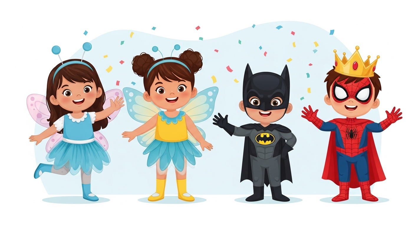 Fantasias de Carnaval para crianças, confira as dicas!